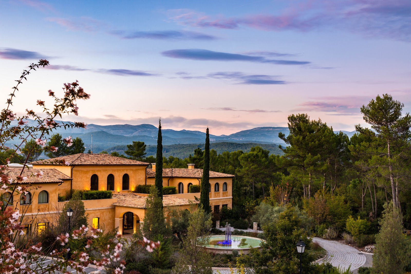 Terre Blanche golf resort near Fayence, the leading golf in Provence, southern France
