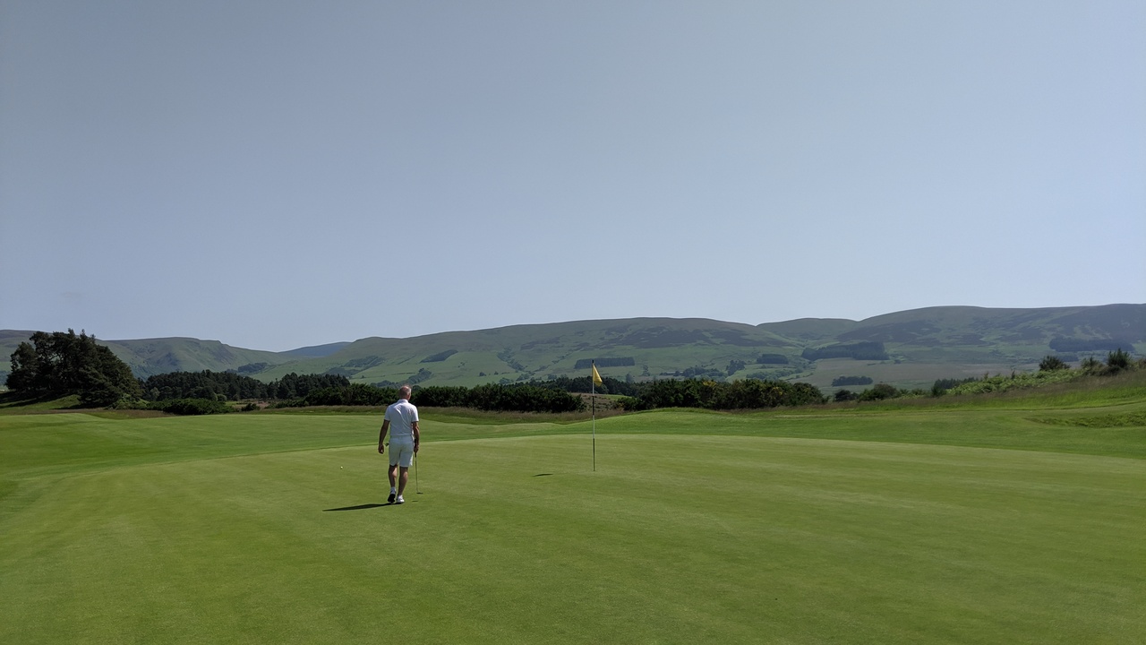 Gleneagles, championship resort golf in Perthshire, Scotland