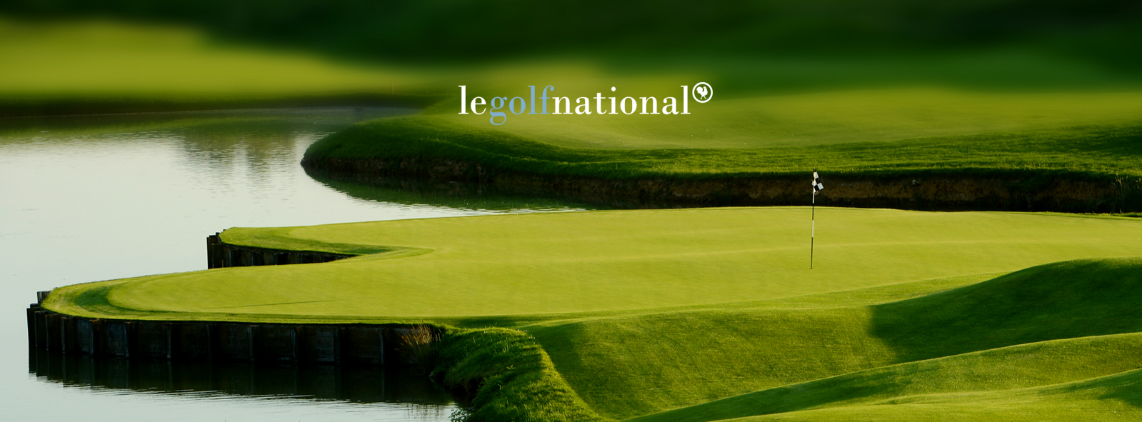 Le Golf National, the Albatros course stadium holes near Paris