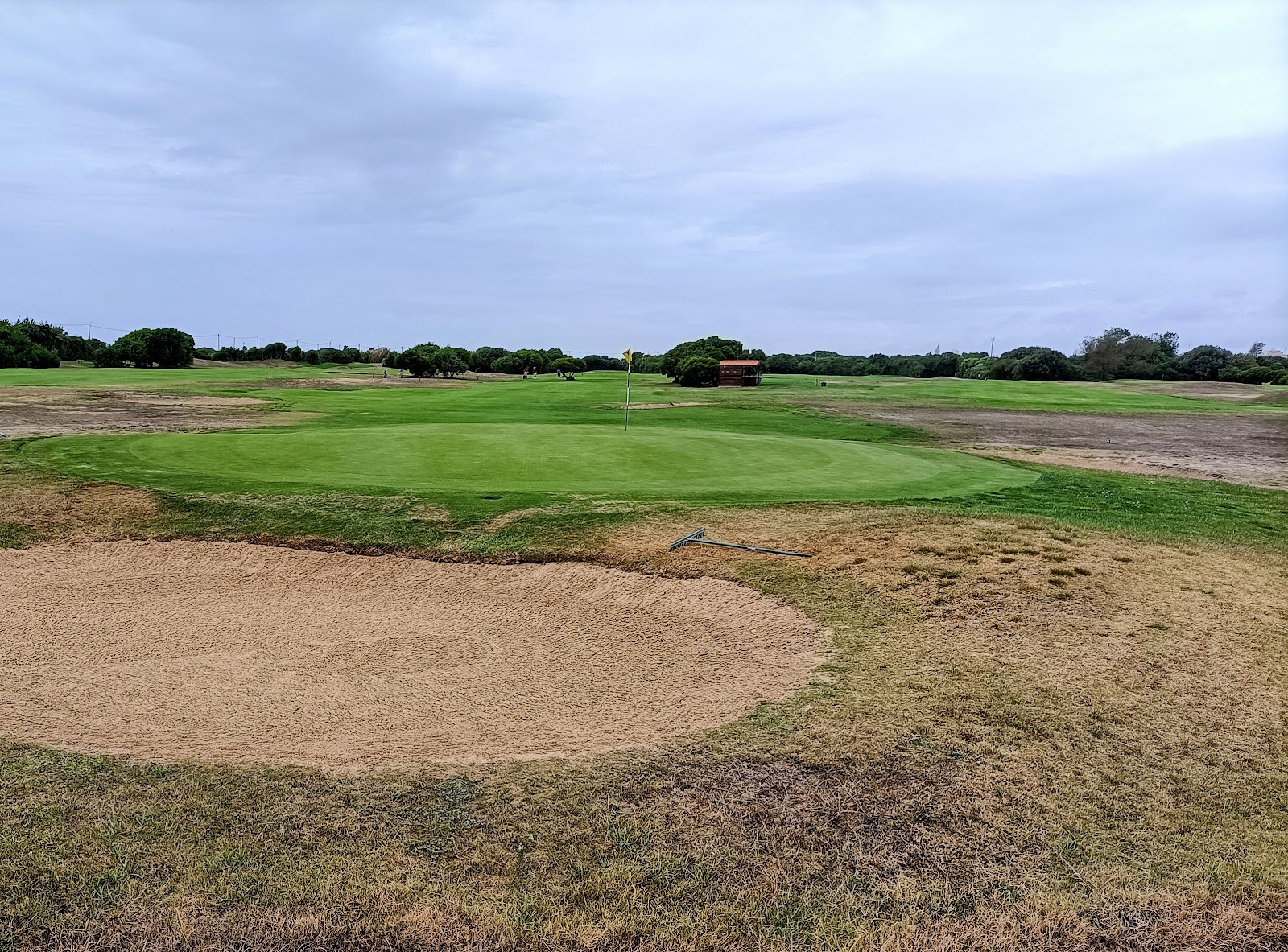 Oporto Golf Club, Espinho, classic seaside links fairways above the Atlantic near Porto