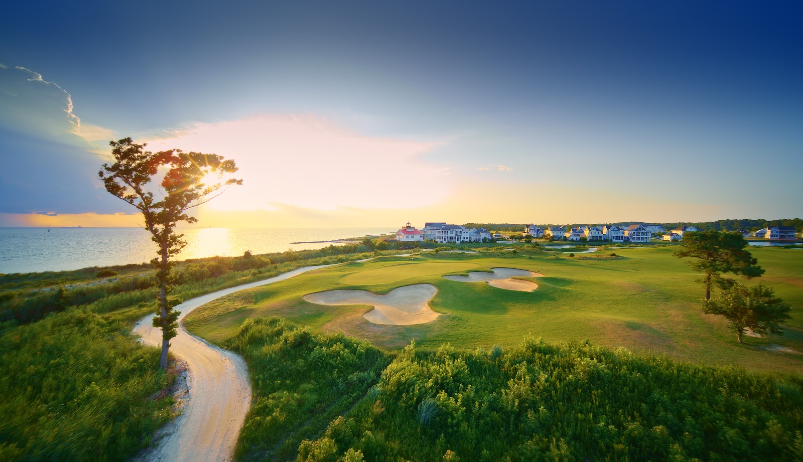 Bay Creek Resort, the Arnold Palmer course along the Chesapeake Bay near Virginia Beach, Virginia