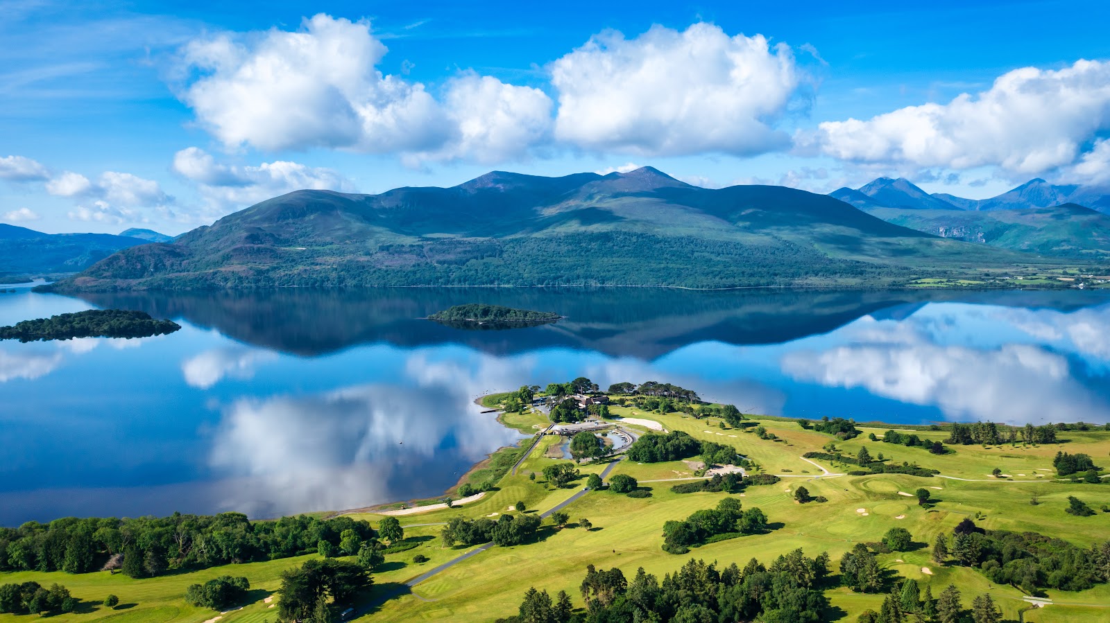 Killarney Golf and Fishing Club, lakeside parkland fairway in County Kerry, a leading society golf venue in Ireland