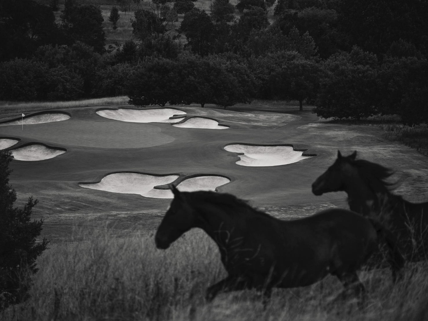 Ellerston golf course routed through the Upper Hunter high country valley in New South Wales