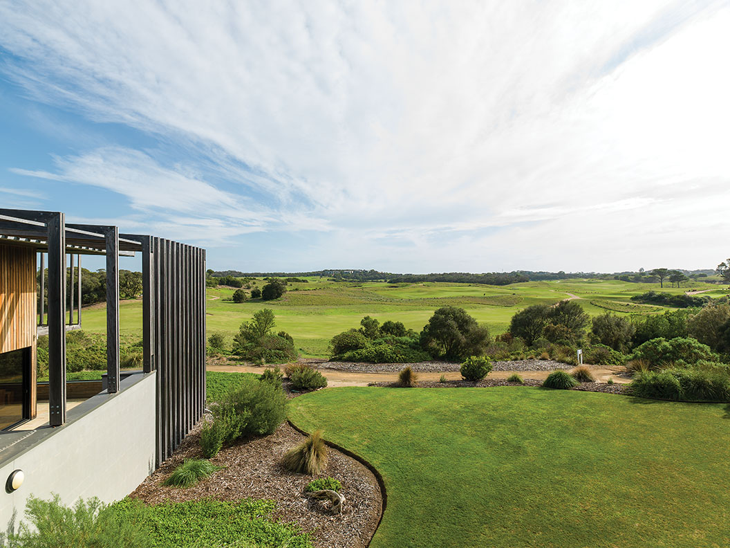 Moonah Links Open Course on the dunes at Fingal, Mornington Peninsula, Victoria, Australia