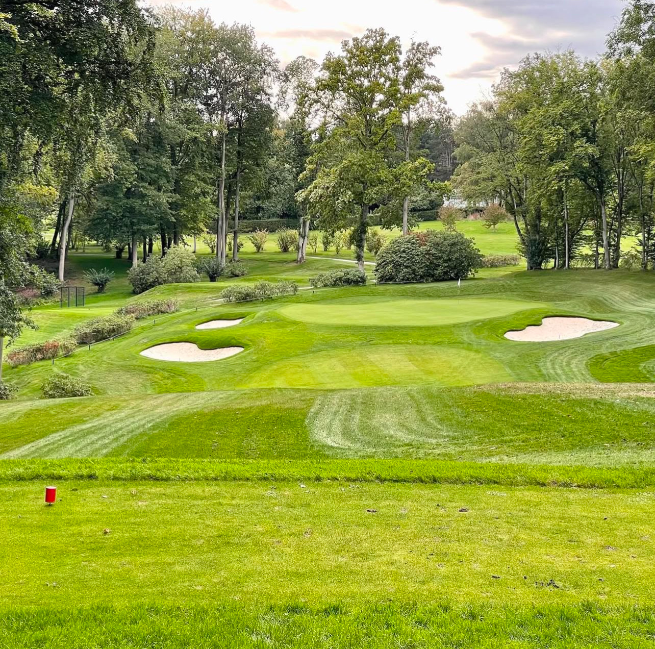 Royal Waterloo Golf Club, La Marache parkland fairway near Brussels, Belgium