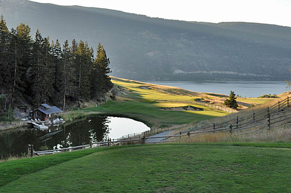 Sagebrush Golf Club, high desert grassland golf above Nicola Lake in British Columbia