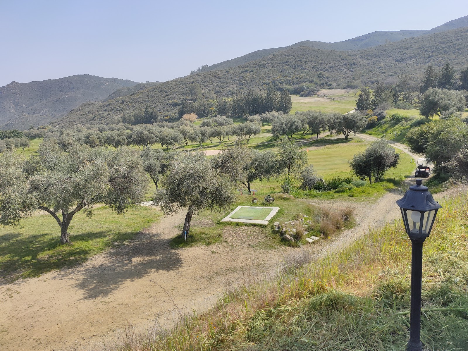 Vikla Golf and Country Club, fairway set in the hills near Limassol, Cyprus