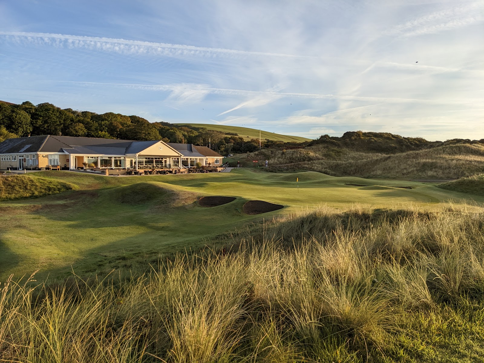 Saunton East Course, links fairways threading through the vast Braunton Burrows dunes on Bideford Bay, North Devon, England