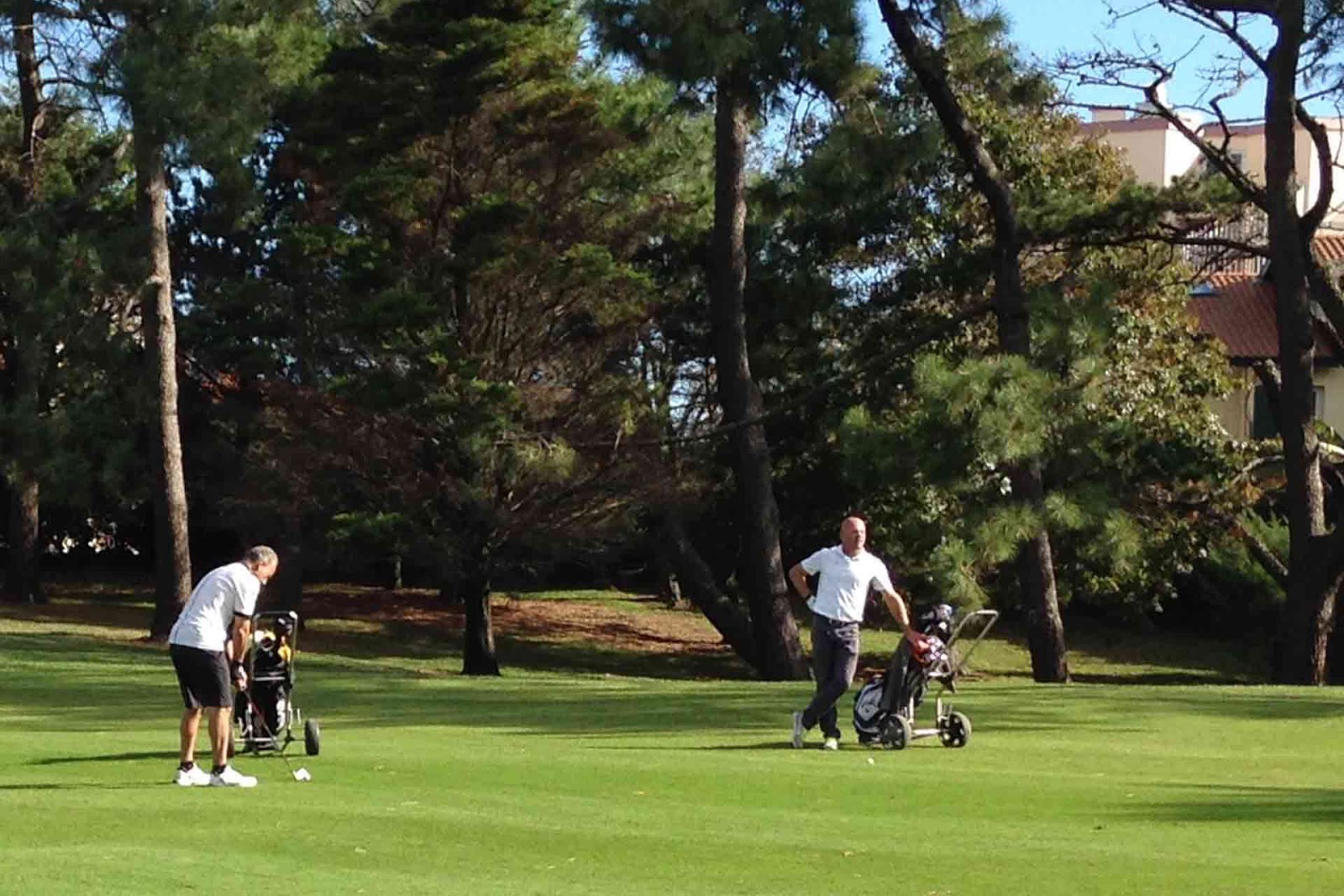 Golf de Biarritz le Phare, open coastal fairways near the Biarritz lighthouse