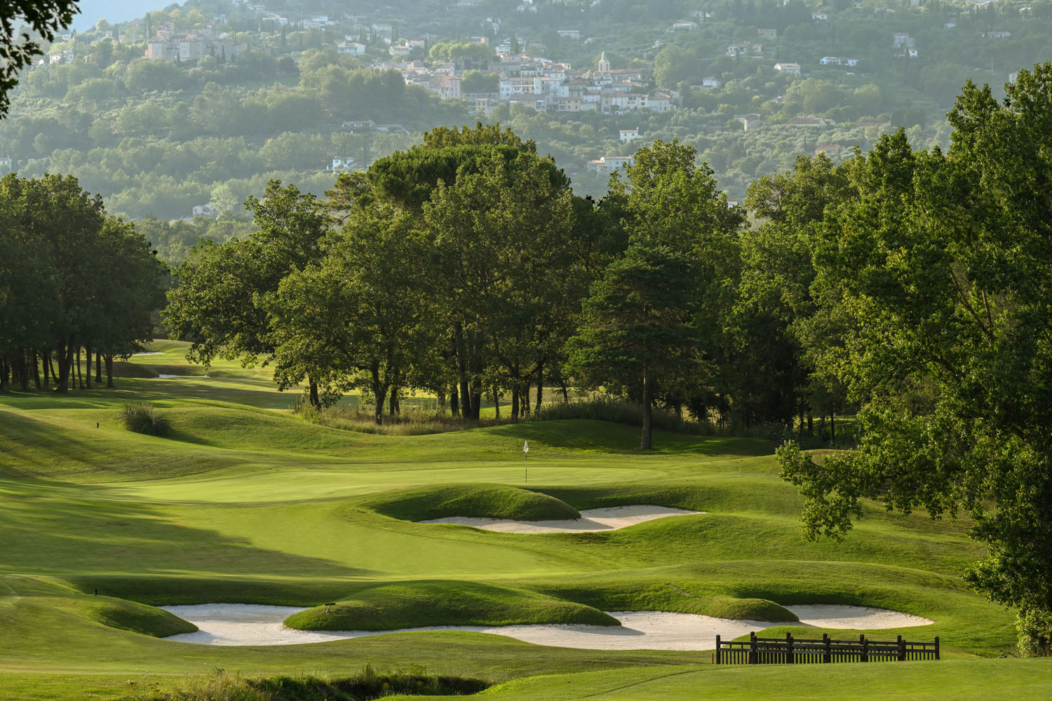 Terre Blanche, Le Chateau course, French Riviera, rolling fairways through the Provencal hills