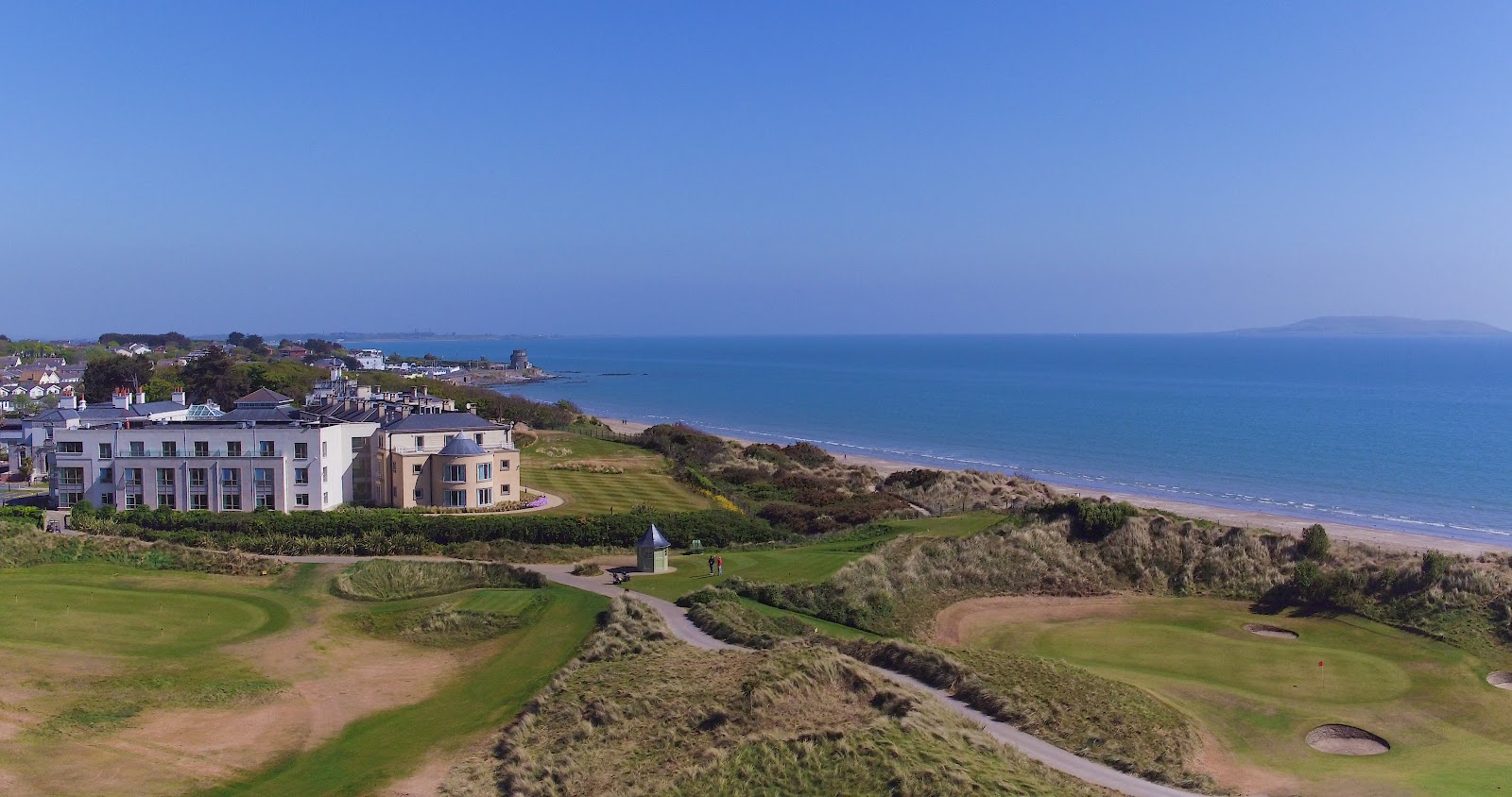 Portmarnock Hotel and Golf Links, Bernhard Langer links on the peninsula north of Dublin, Ireland