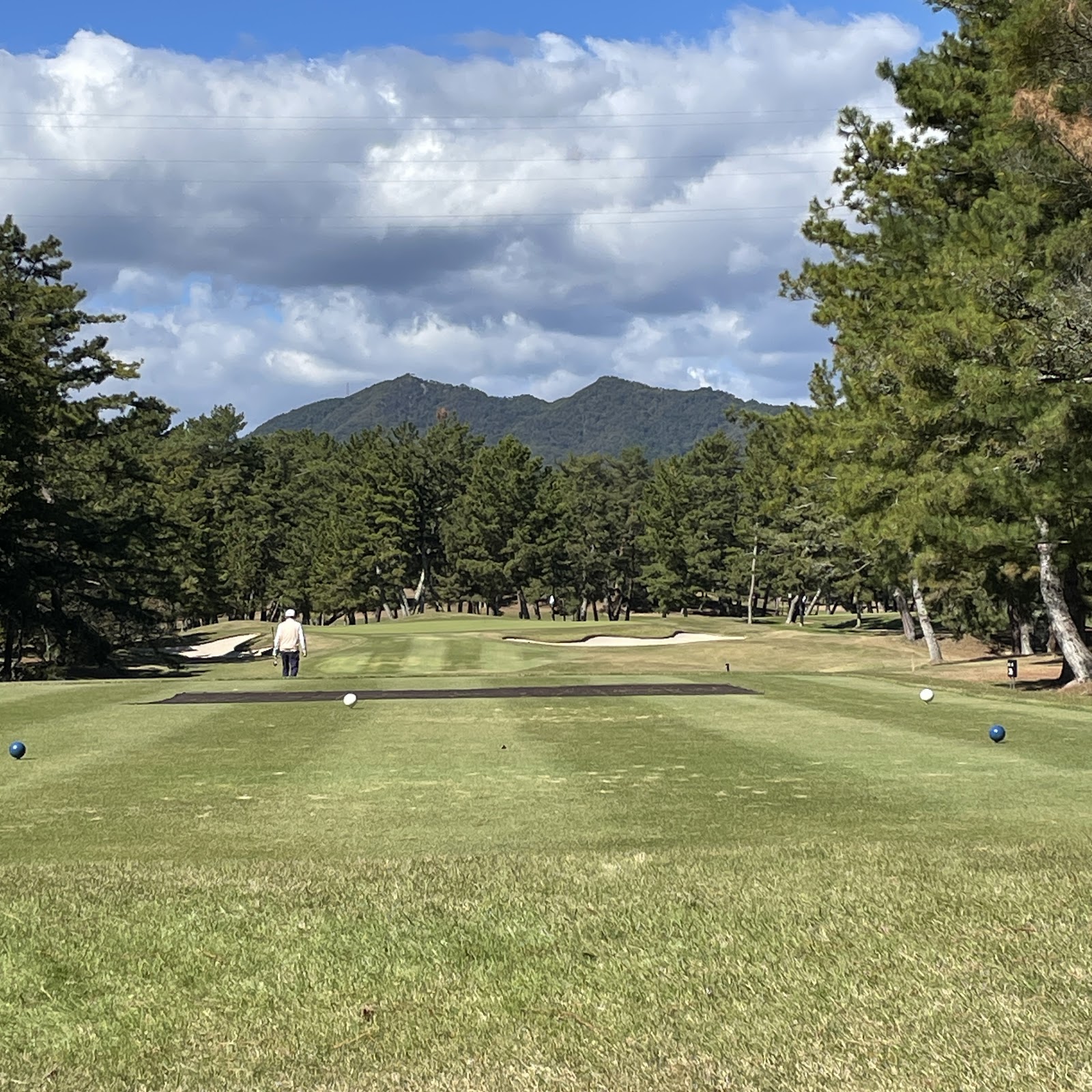 Hiroshima Country Club, parkland fairway and greens in Higashihiroshima, Japan