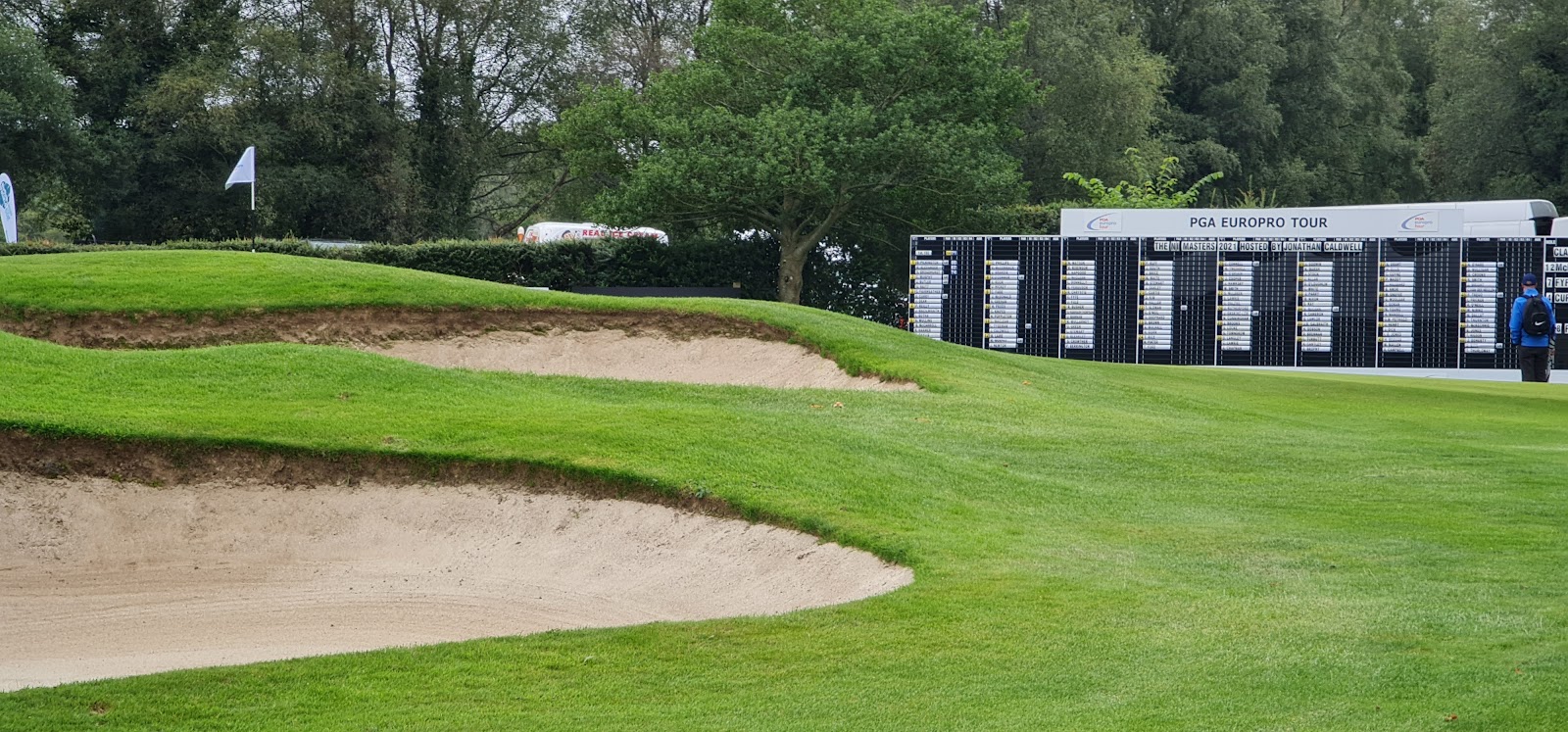 Clandeboye Golf Club Dufferin Course, parkland and heath fairway near Bangor, Northern Ireland