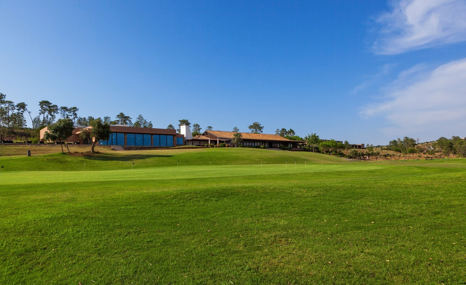 Morgado Golf, wide open fairways below the Monchique hills above Portimao in the western Algarve