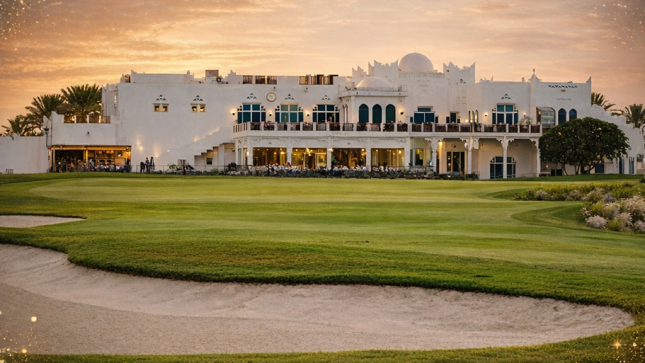 Doha Golf Club golf course, Doha, Qatar