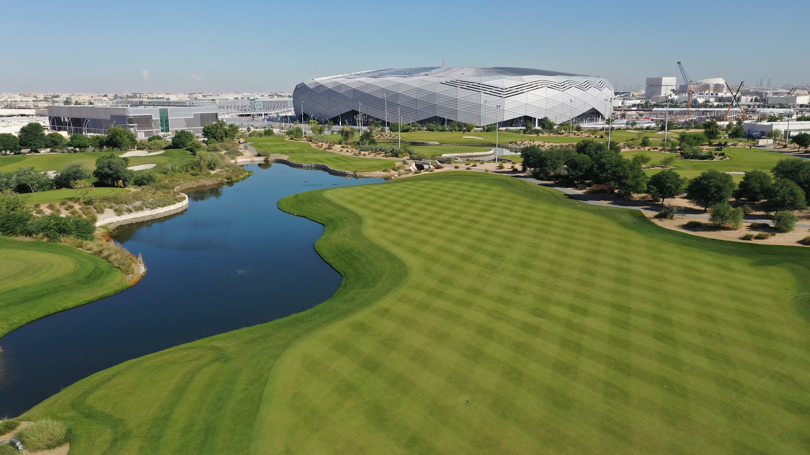 Education City Golf Club, a José María Olazábal desert championship layout in the heart of Doha, Qatar