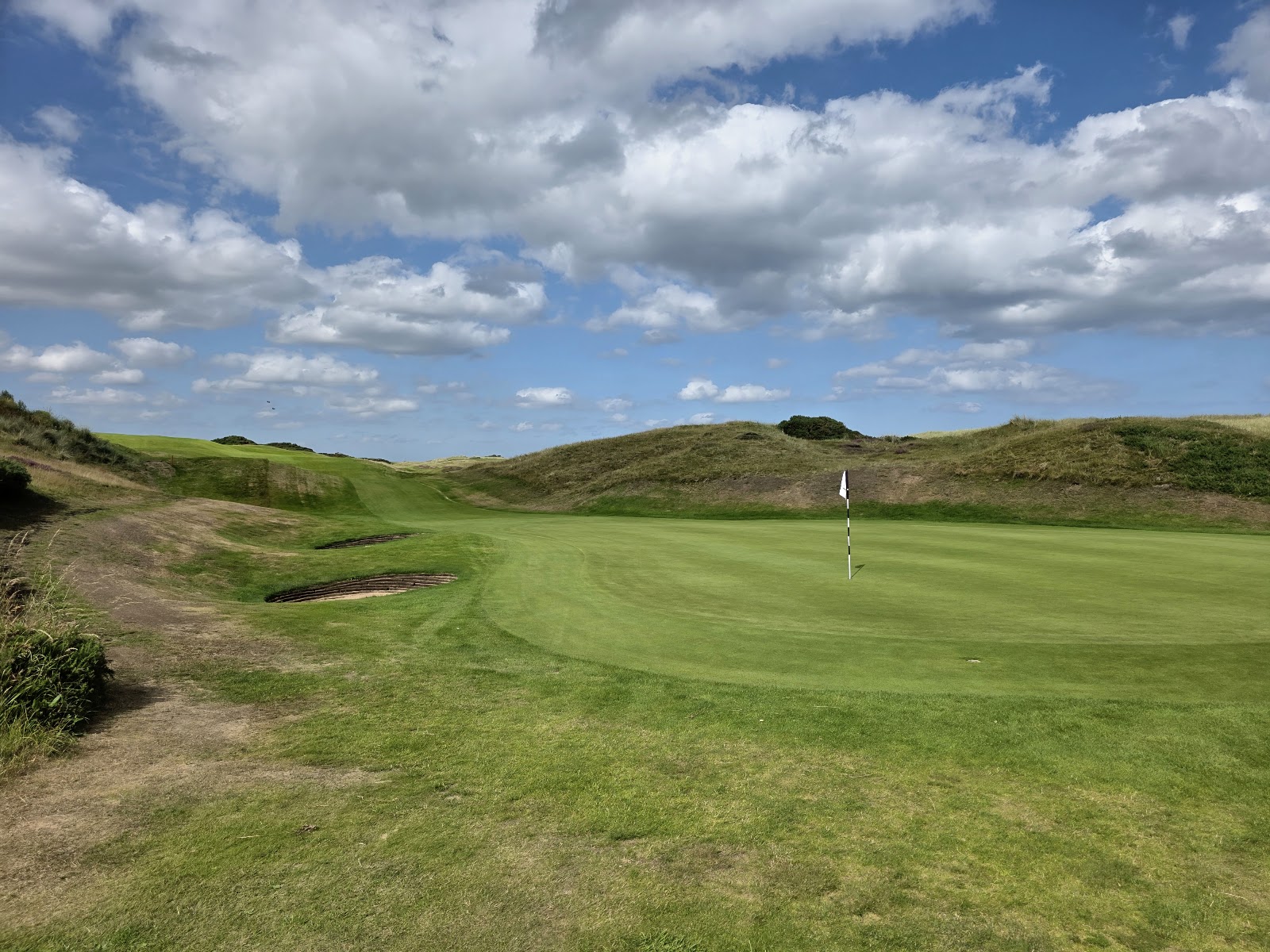 Murcar Links, the tumbling dunes and gorse of the Aberdeen coast north of Royal Aberdeen