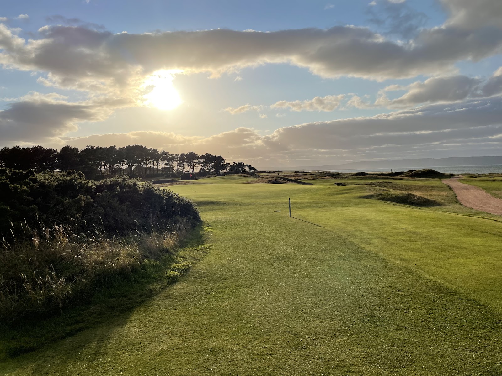 Nairn Championship links along the Moray Firth east of Inverness, Scotland