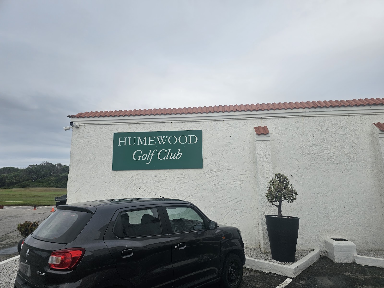 Humewood Golf Club, links fairway through coastal duneland at Gqeberha, South Africa