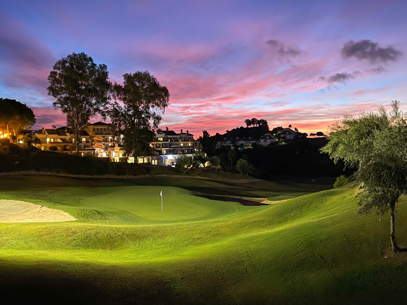 La Cala Asia course, mountain fairways in the Sierra de Mijas above the Costa del Sol, Spain