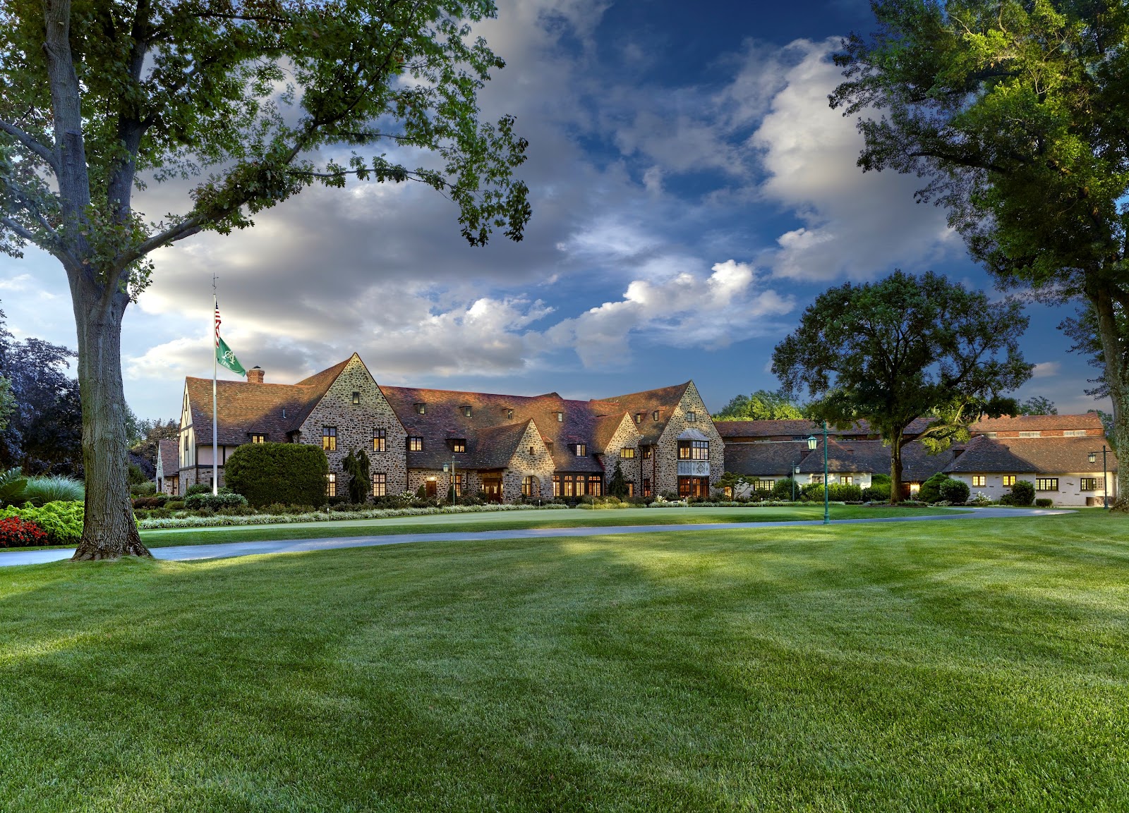 Aronimink Golf Club, a Donald Ross parkland fairway in Newtown Square, Pennsylvania