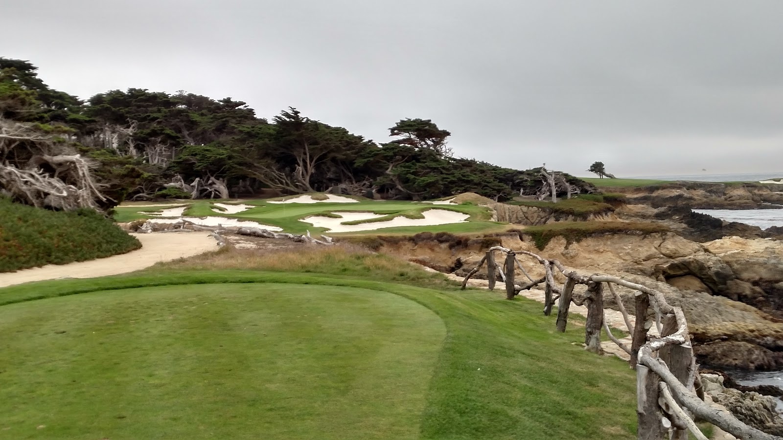 Cypress Point Club, cliffside green above the Pacific on the Monterey Peninsula, California