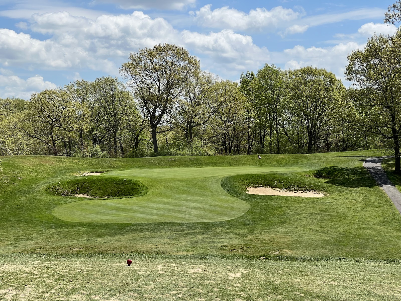 George Wright Golf Course, Donald Ross municipal course carved from rock ledge, Hyde Park, Boston