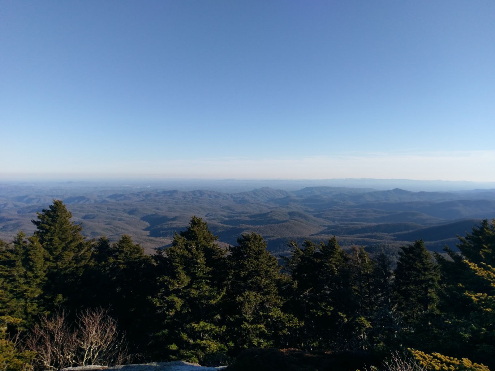 Grandfather Golf and Country Club, mountain fairway beneath Grandfather Mountain in Linville, North Carolina