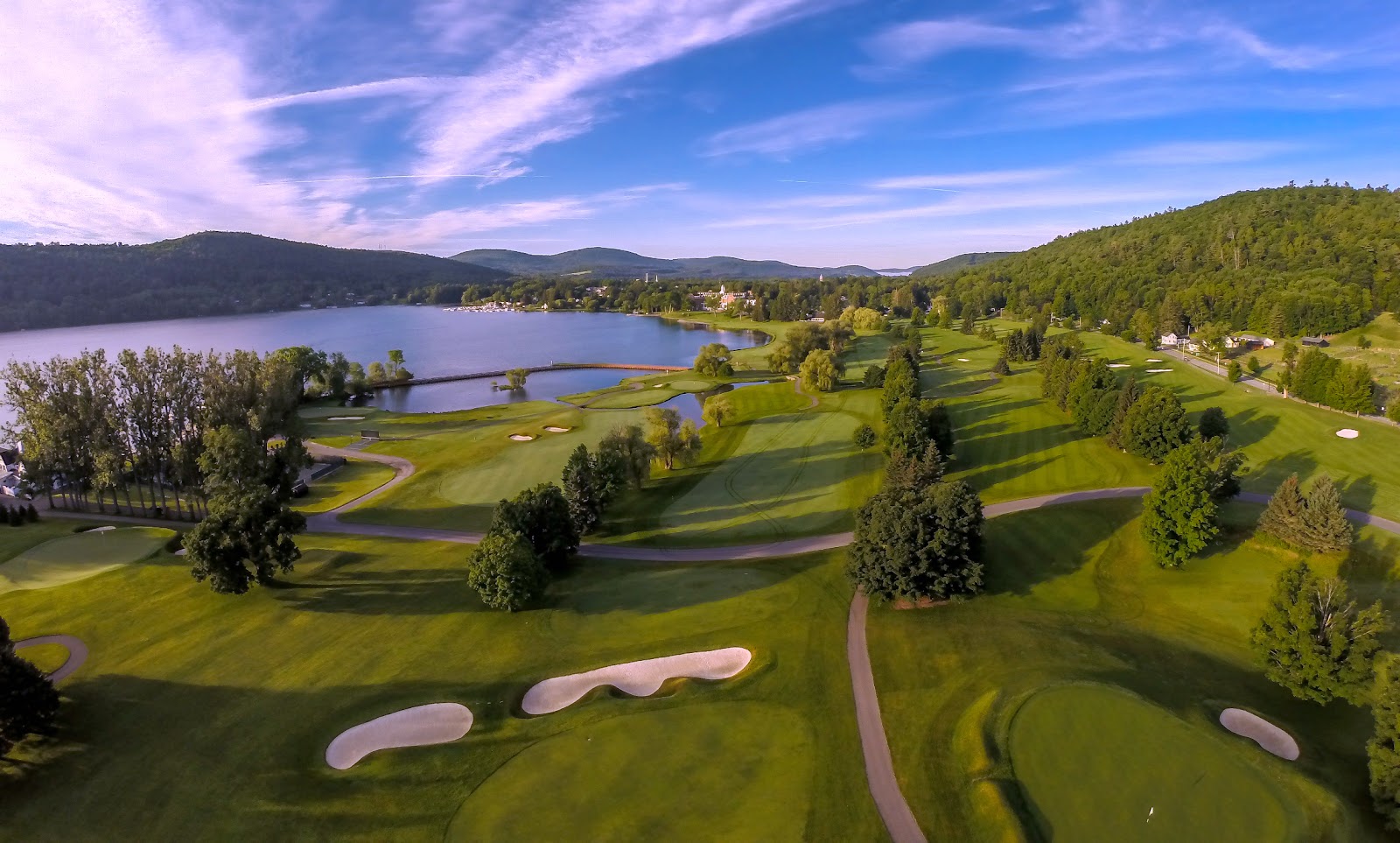 Leatherstocking Golf Course, Devereux Emmet layout on Otsego Lake at The Otesaga in Cooperstown, New York