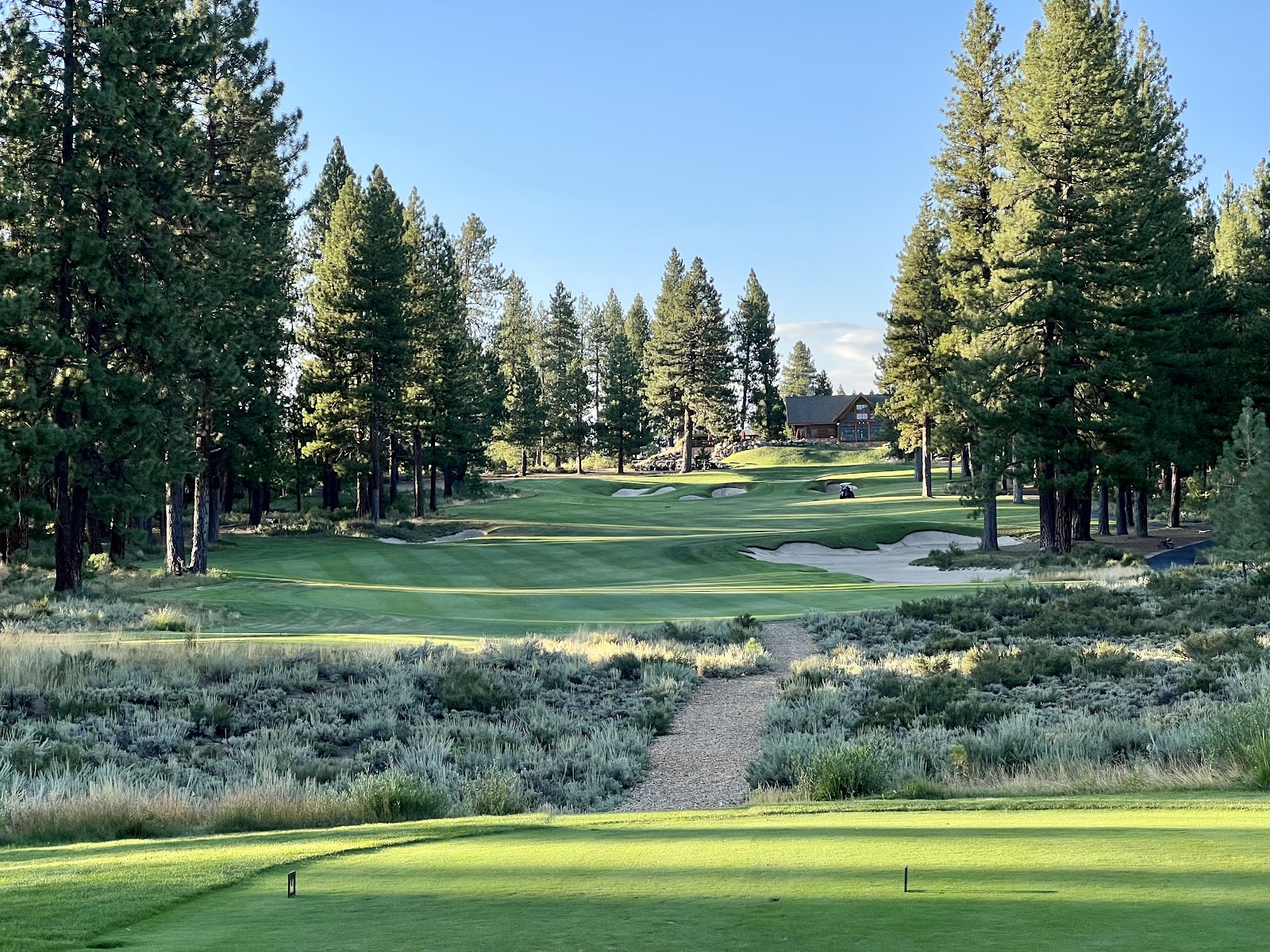 Old Greenwood Golf Course, pine-framed mountain fairways near Truckee, California