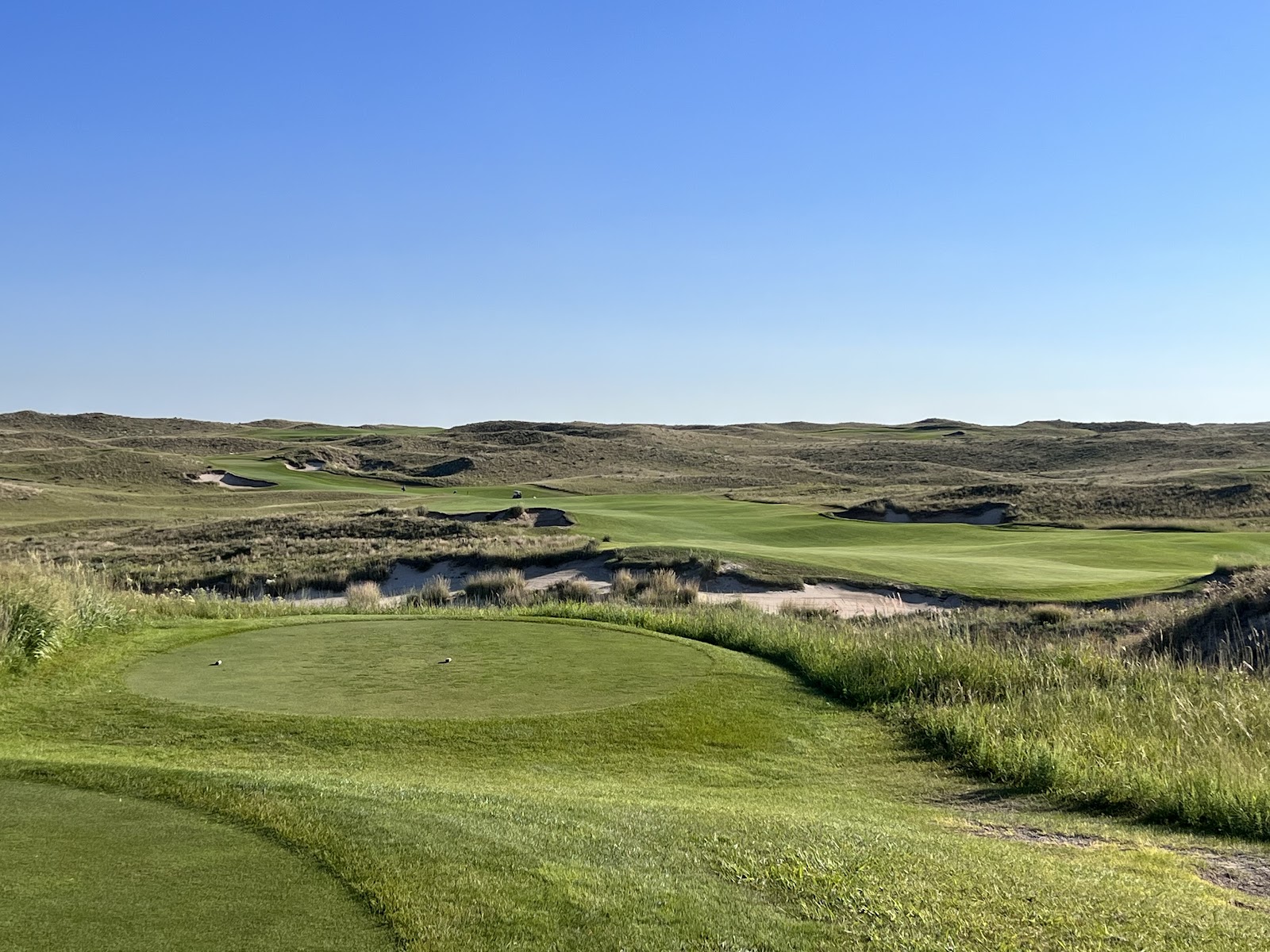 Sand Hills Golf Club, fairway rolling through the natural dunes near Mullen, Nebraska