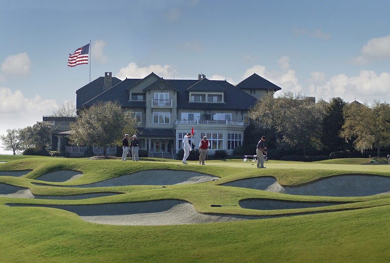 The Plantation Course at Sea Island, parkland golf among the live oaks