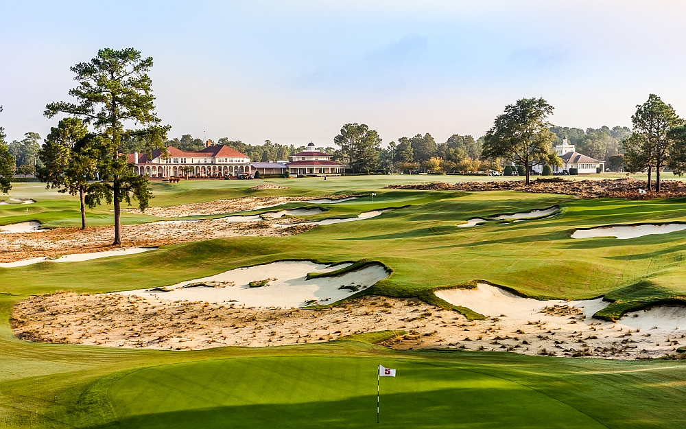 The Cradle at Pinehurst, Gil Hanse short course on a historic site near the resort clubhouse