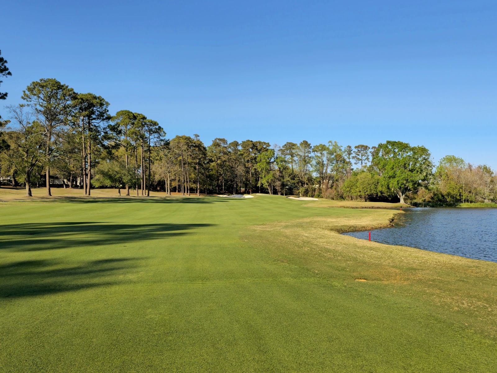 The Dunes Golf and Beach Club, a Robert Trent Jones fairway along Lake Singleton in Myrtle Beach, South Carolina