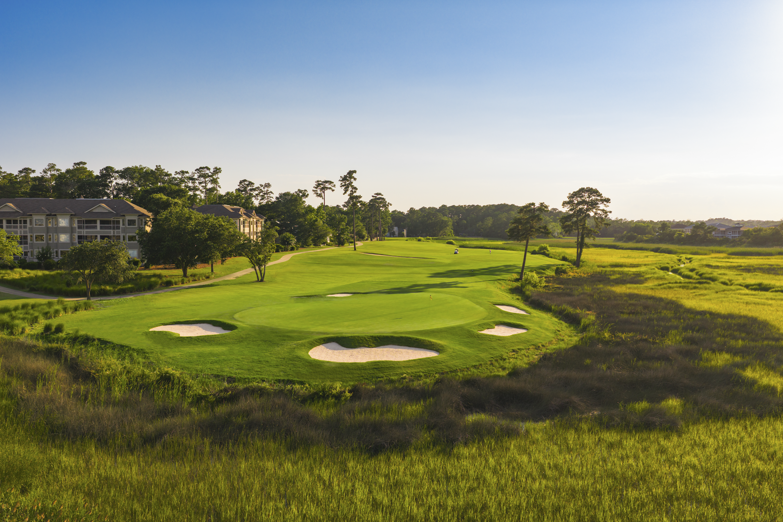 Tidewater Golf Club, Ken Tomlinson layout along the Intracoastal Waterway and Cherry Grove Inlet near North Myrtle Beach, South Carolina