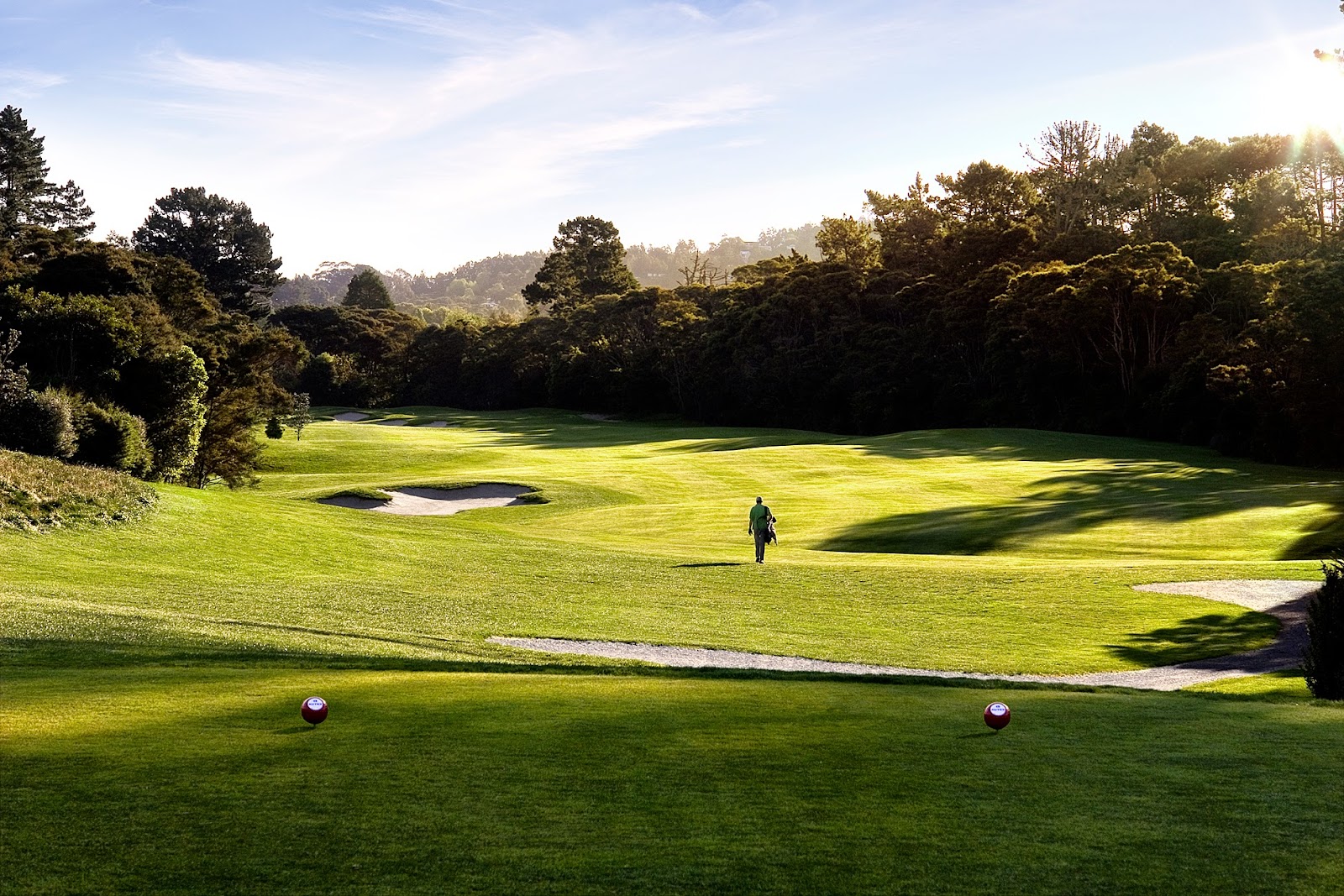 Titirangi Golf Club, the Alister MacKenzie parkland near Auckland, New Zealand