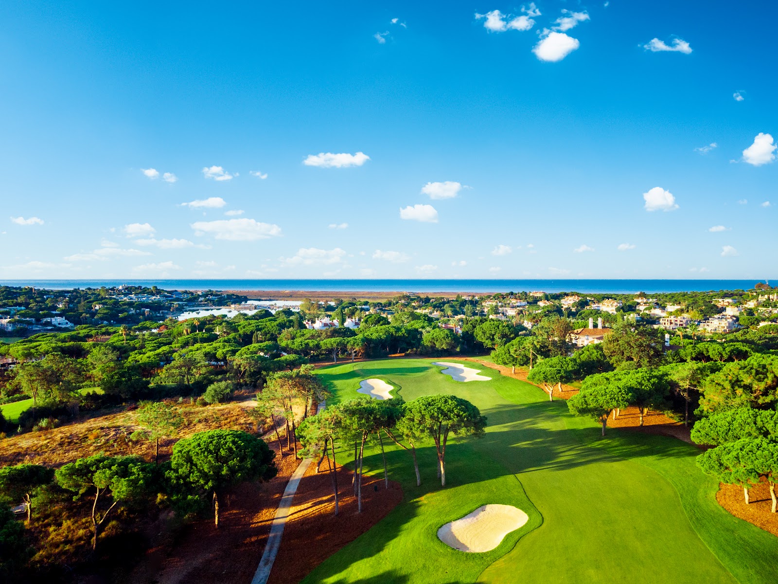 Quinta do Lago South Course in the Algarve, Portugal, a value golf holiday destination in the shoulder season