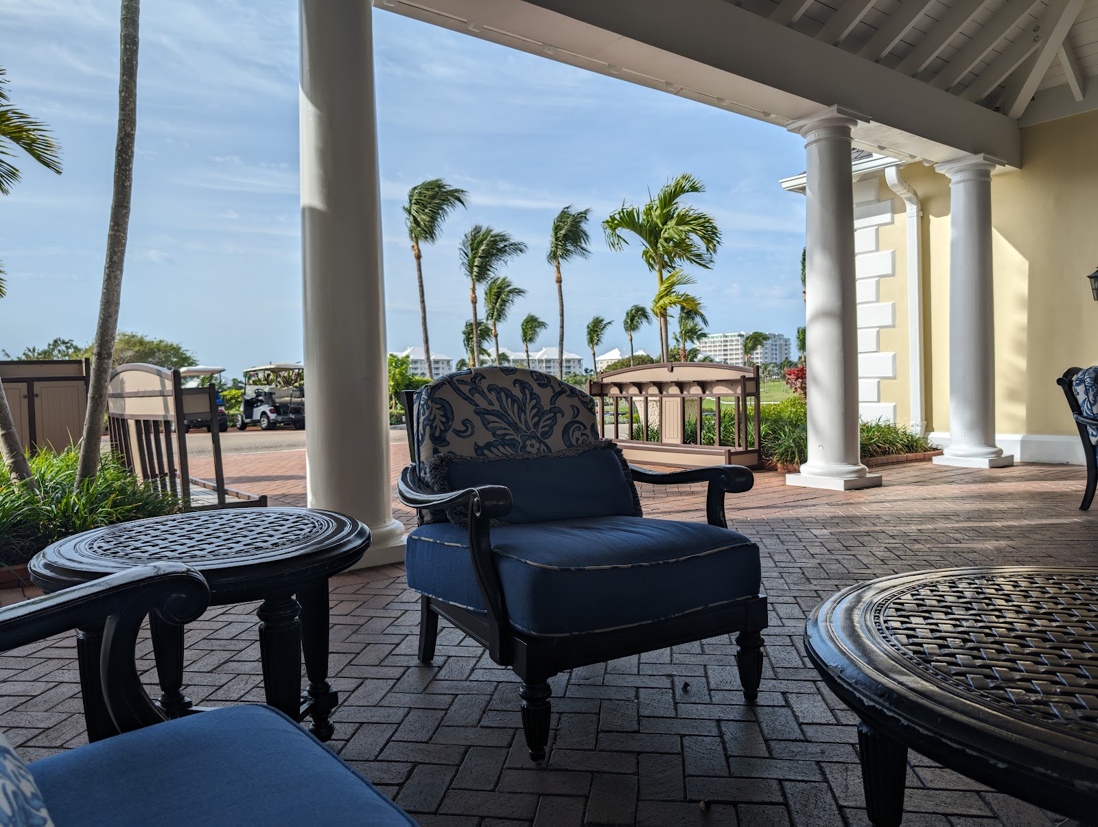Ocean Club Golf Course, Paradise Island, fairways along the Atlantic peninsula