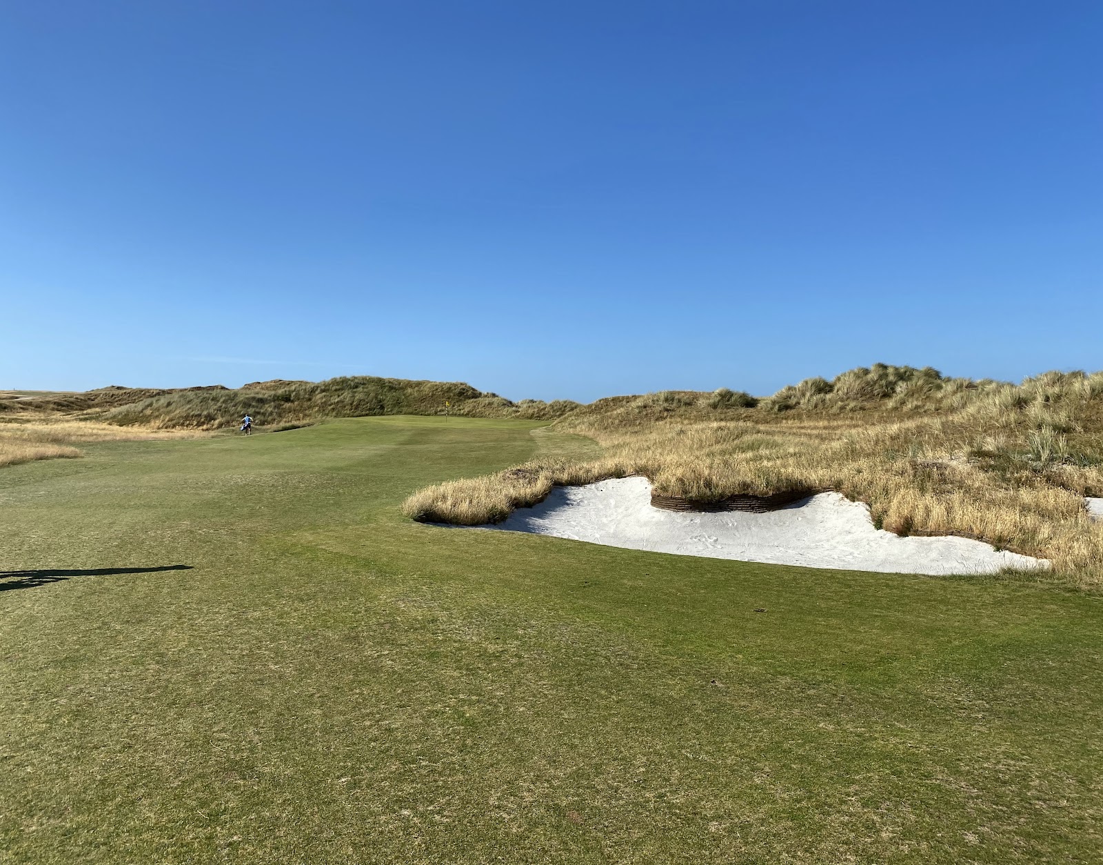 Hayling Golf Club, links fairways beside the Solent on Hayling Island, Hampshire