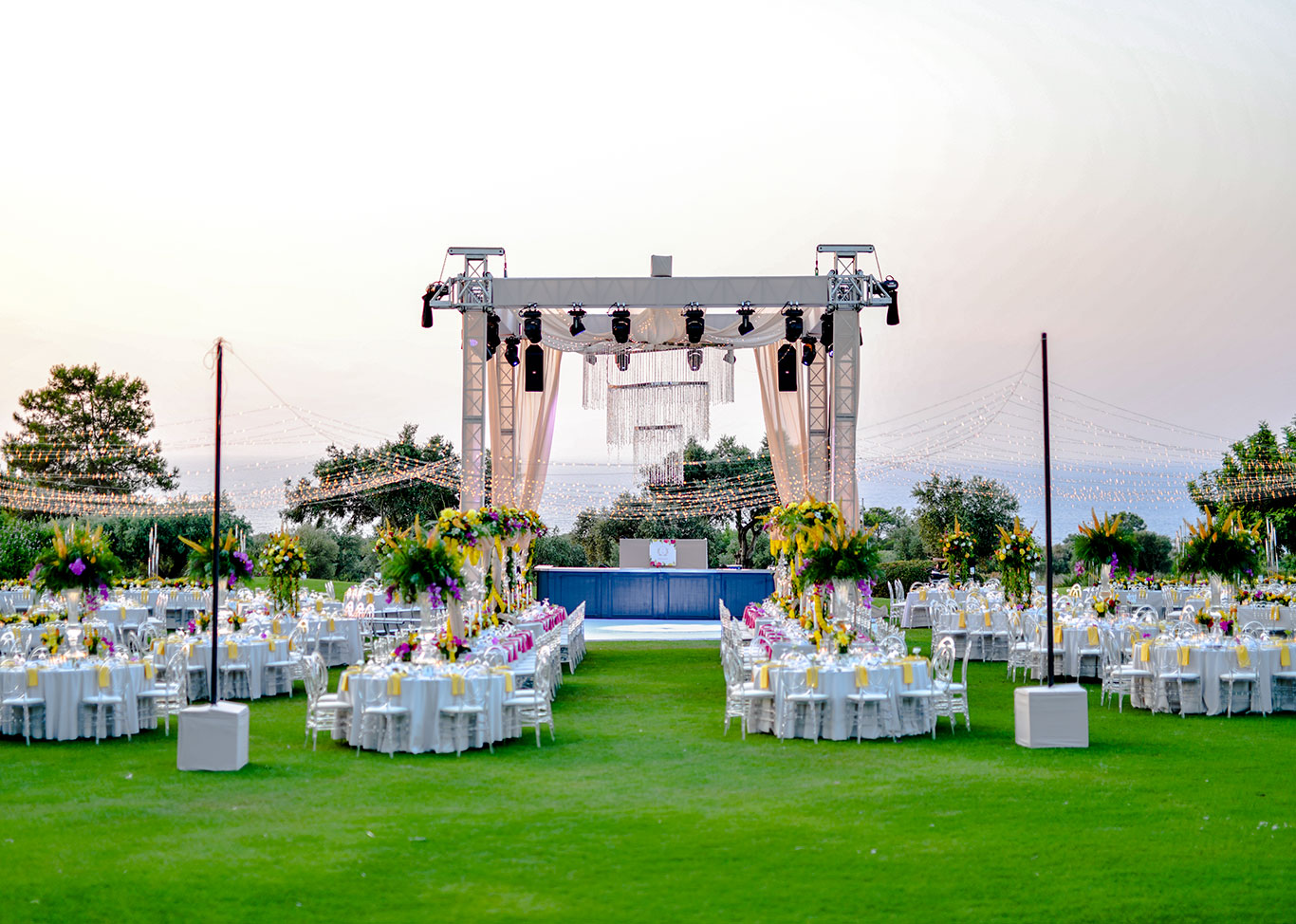 Korineum Golf and Beach Resort, Esentepe, fairways between the Kyrenia mountains and the sea