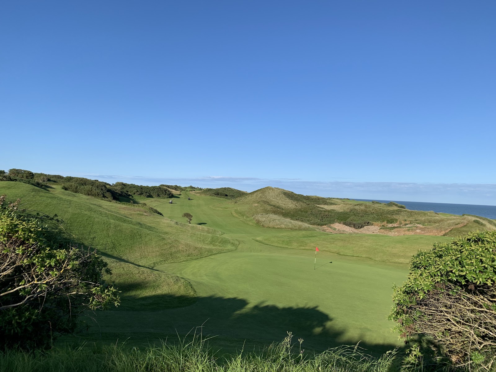 The European Club, links fairways and dunes along Brittas Bay in County Wicklow, Ireland