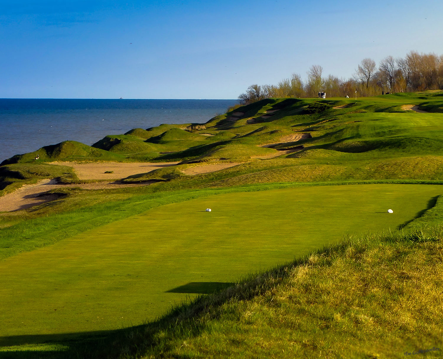 Whistling Straits, the Straits Course along Lake Michigan at Kohler, Wisconsin