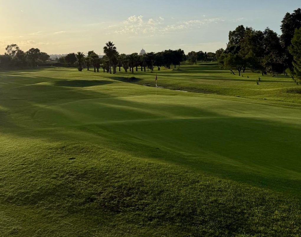 Royal Malta Golf Club at Marsa, the island's only golf course, Malta