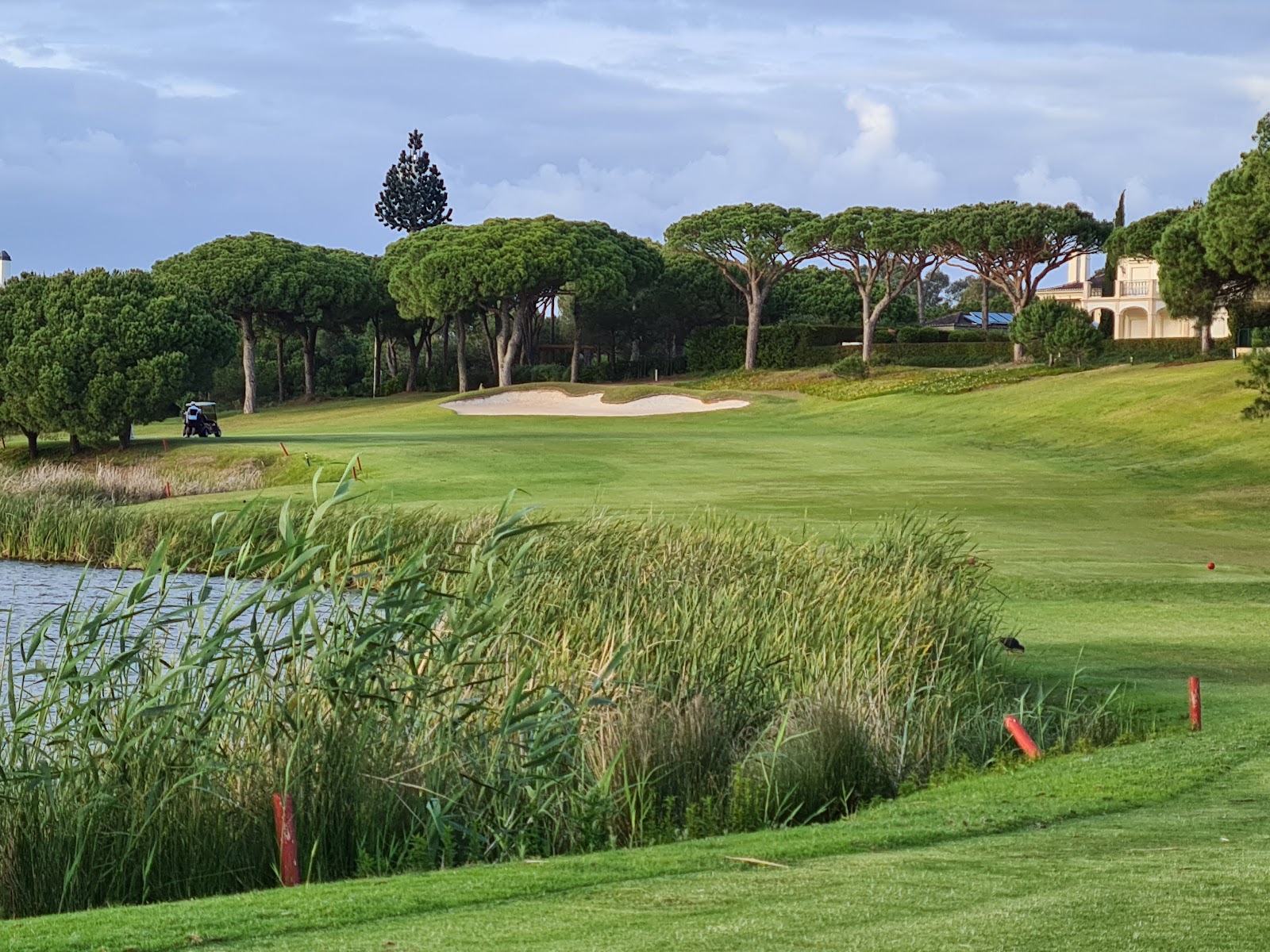 San Lorenzo Golf Course beside the Ria Formosa in the central Algarve on a seven day golf trip
