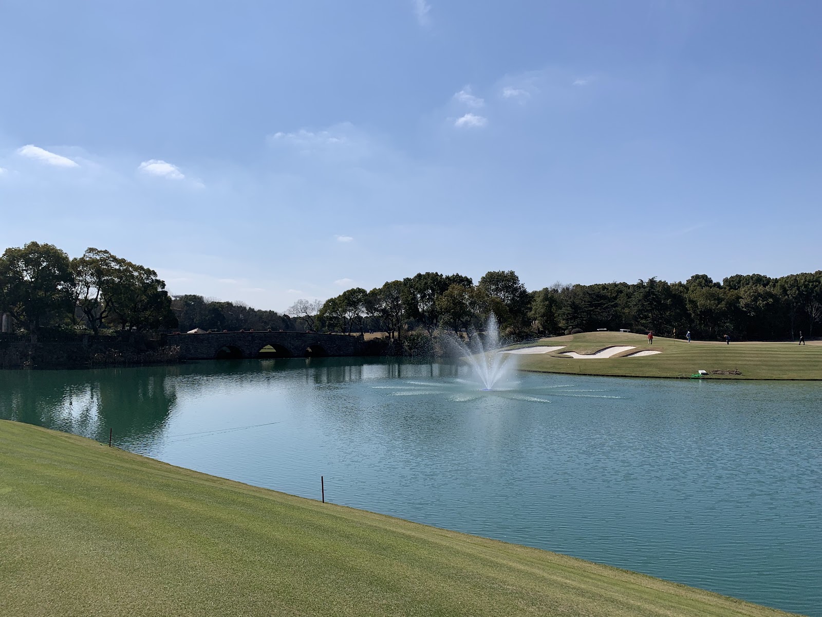 Sheshan International Golf Club near Shanghai, a benchmark for premium Chinese green fees