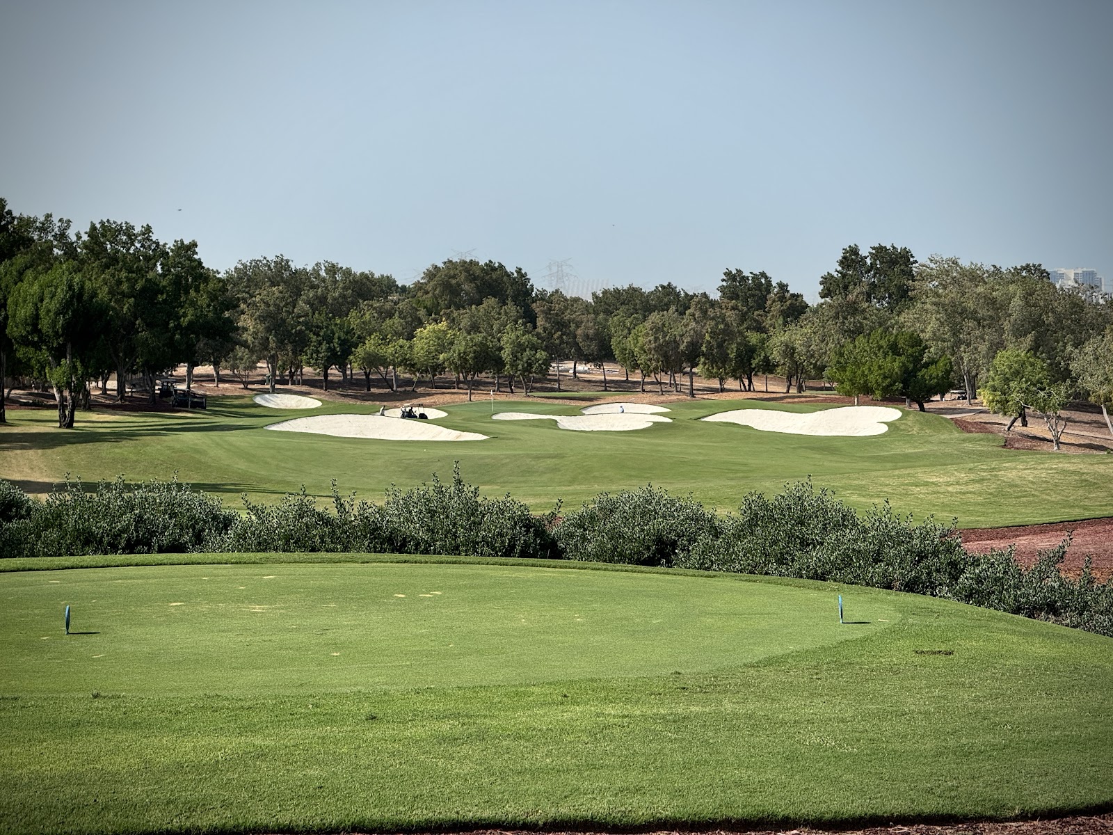 The Earth Course at Jumeirah Golf Estates in Dubai, host of the DP World Tour Championship finale