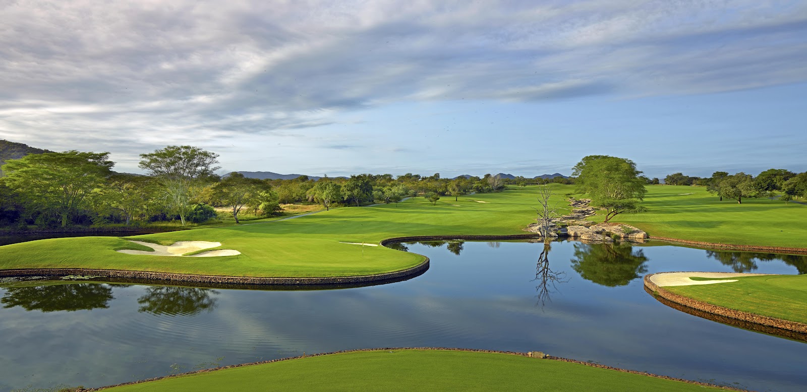 Leopard Creek Country Club on the edge of the Kruger National Park, South Africa