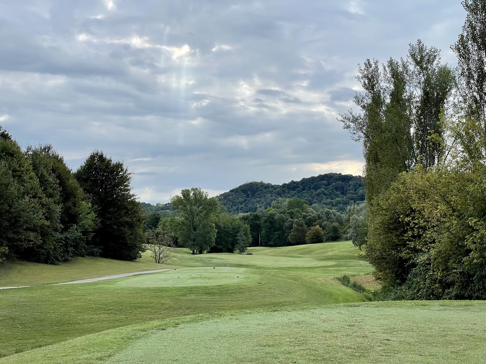 Asolo Golf Club in the Treviso hills of the Veneto, Italy
