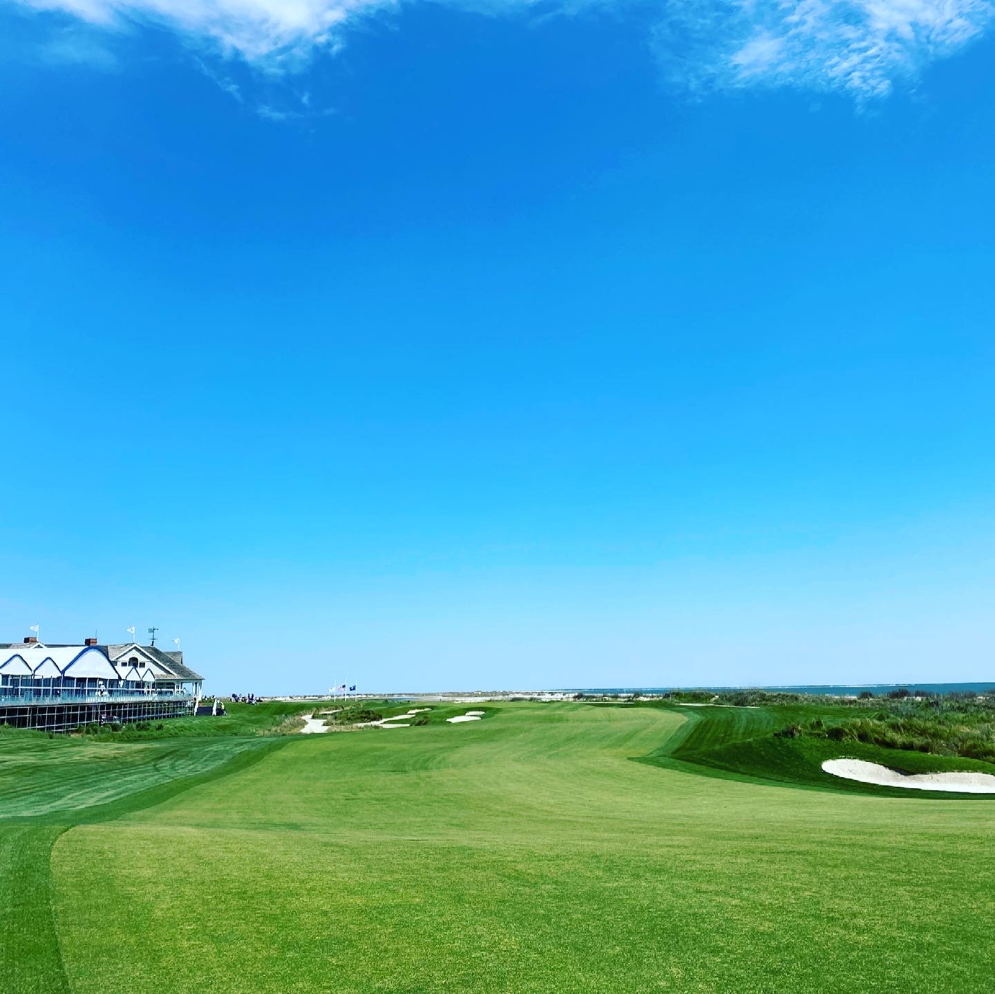 The Ocean Course at Kiawah Island, South Carolina, dune fringed holes along the Atlantic