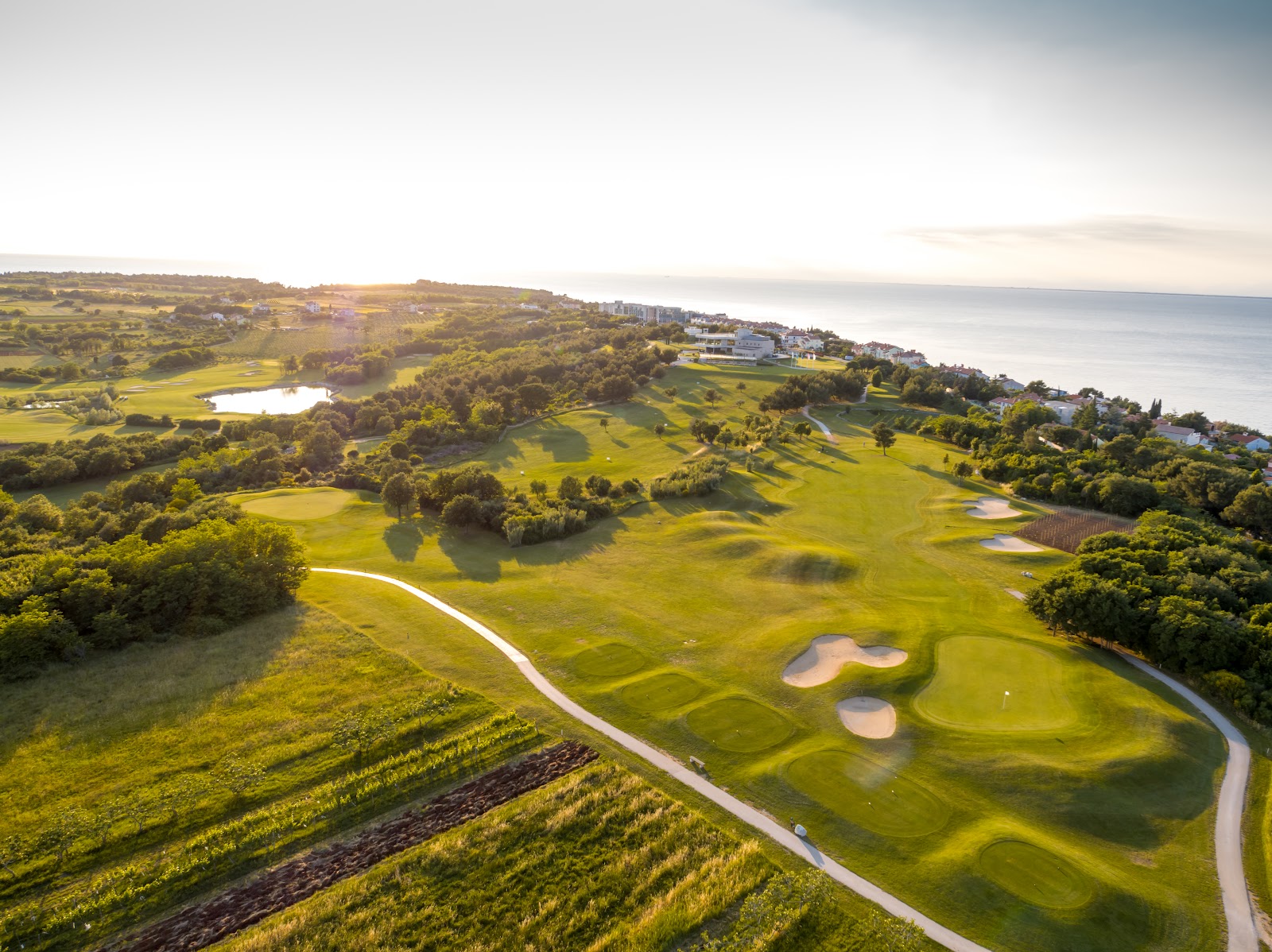 Golf Club Adriatic at Savudrija on the Istrian coast, Croatia